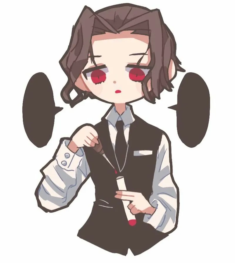 Bộ sưu tập chibi muzan khiến fan Demon Slayer mê mẩn