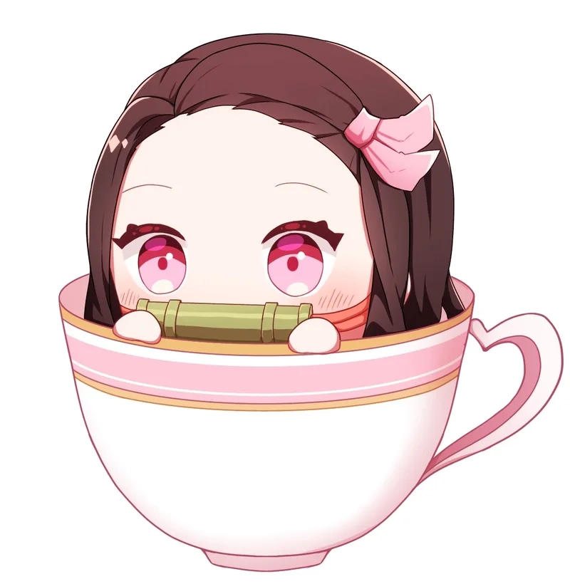 Bộ sưu tập hình nền nezuko chibi độc lạ siêu dễ thương