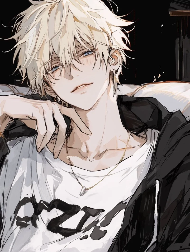 Thể hiện cá tính mạnh với anime ngầu nam