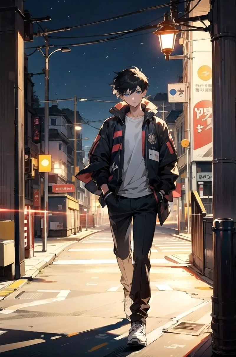 Tận hưởng phong cách chất với cool ngầu ảnh anime nam