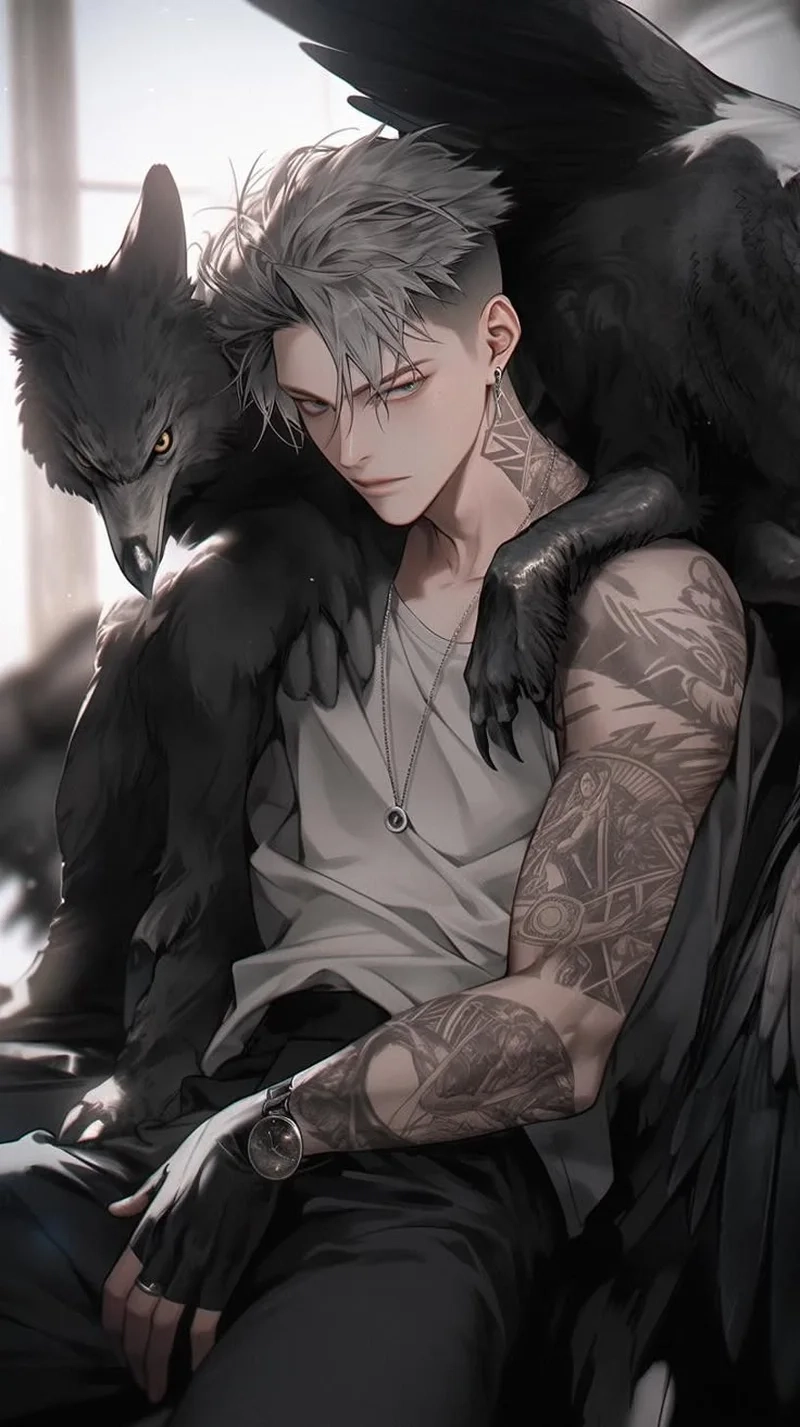 Dễ thương nhưng vẫn chất với hình ảnh anime ngầu cute nam