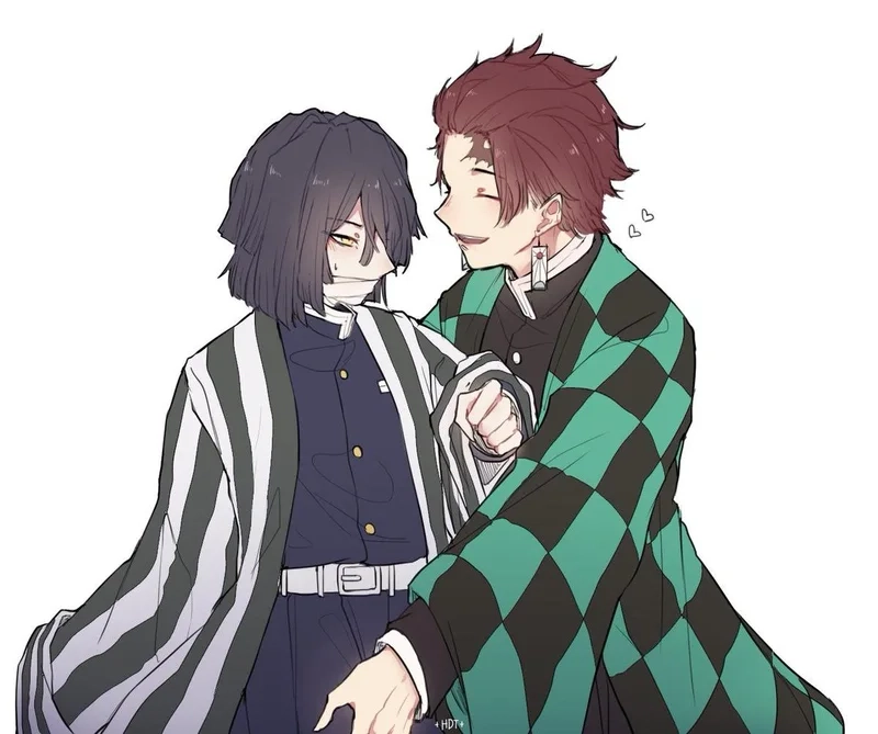 Thử thách cảm xúc với obanai x tanjiro