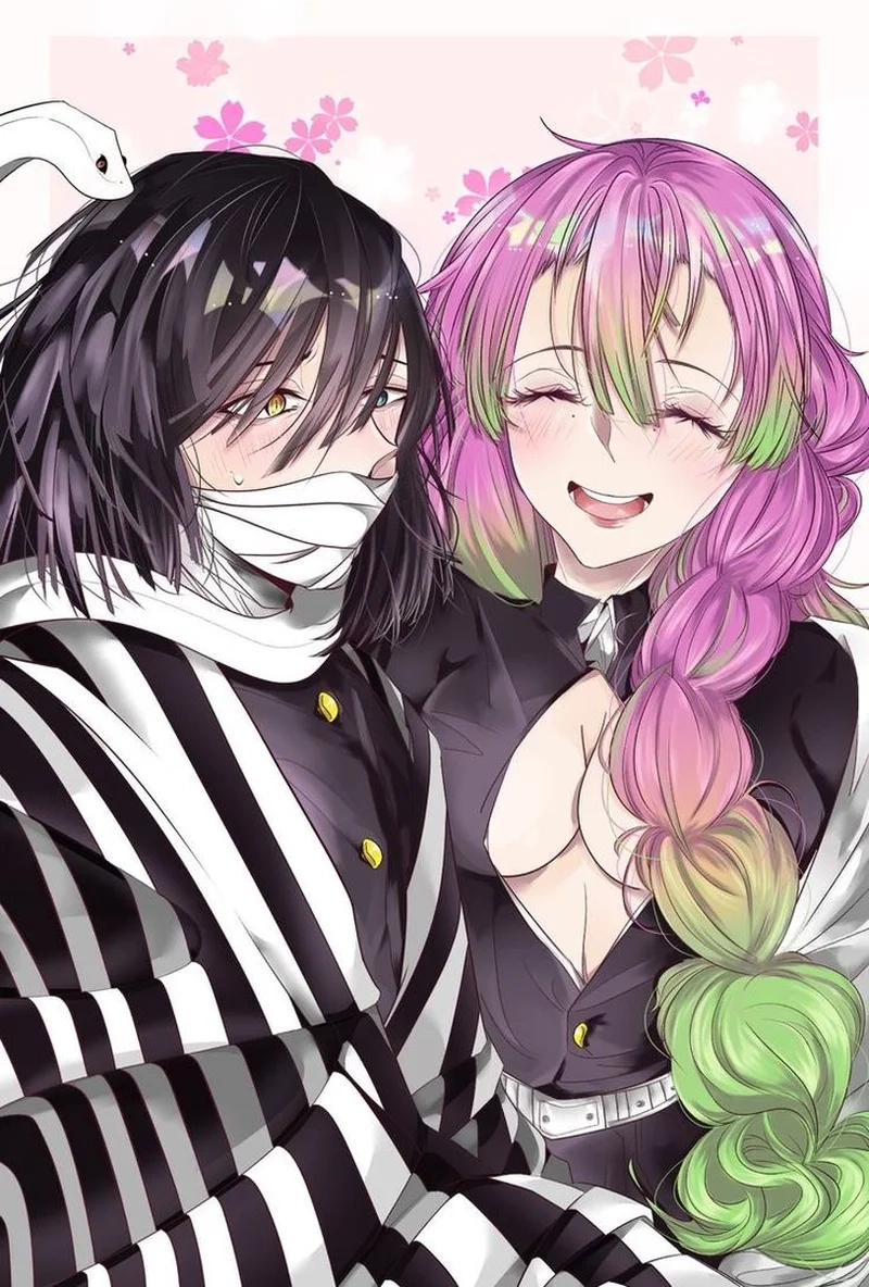 Ngầu và lãng mạn cùng obanai x mitsuri