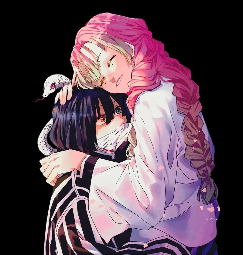 Dễ thương và ngọt ngào trong obanai x mitsuri magmallow