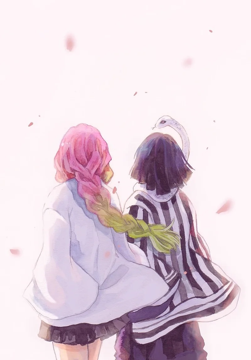 Ngây ngất cảm xúc cùng obanai x mitsuri cute