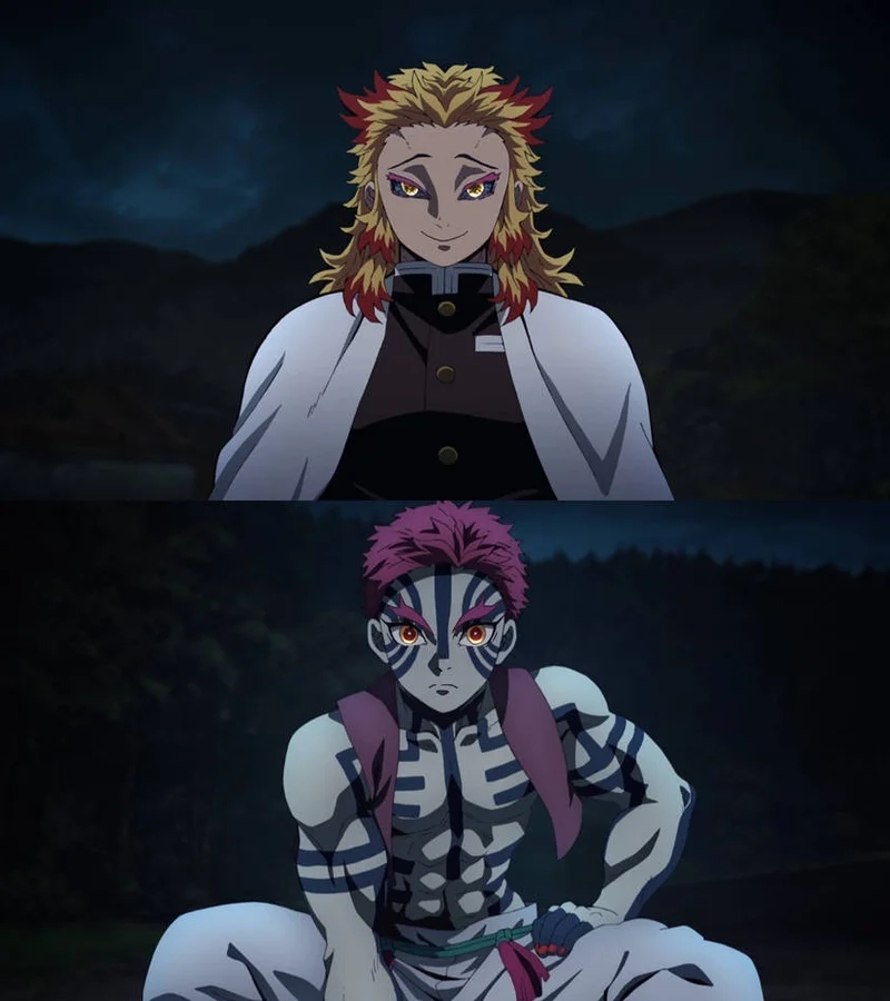 Hành trình sinh tử trong akaza vs rengoku