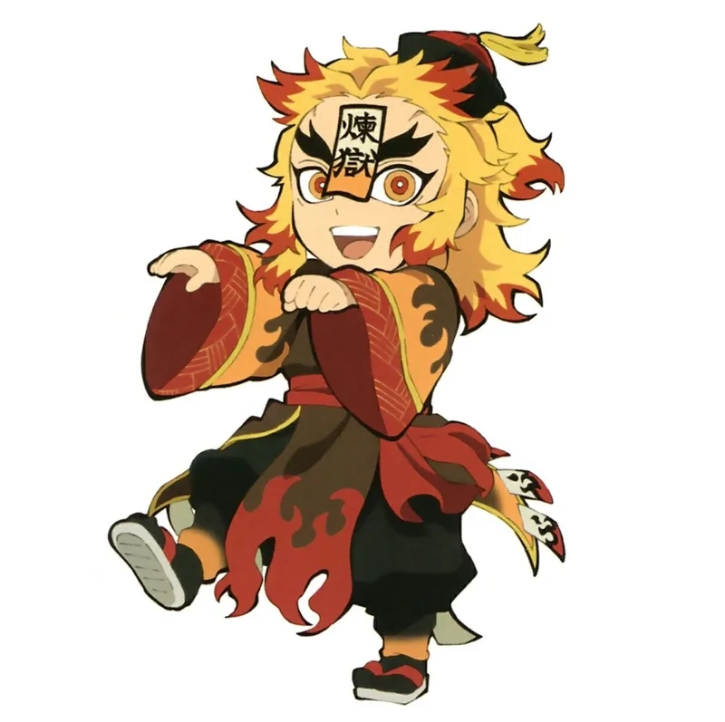 Cùng ngắm trọn bộ ảnh rengoku chibi hot trend nhất hiện nay