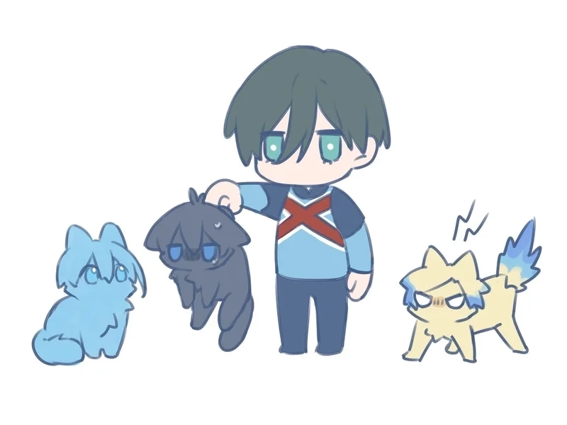 Kho hình nền ảnh rin itoshi chibi cực đẹp cho điện thoại và PC