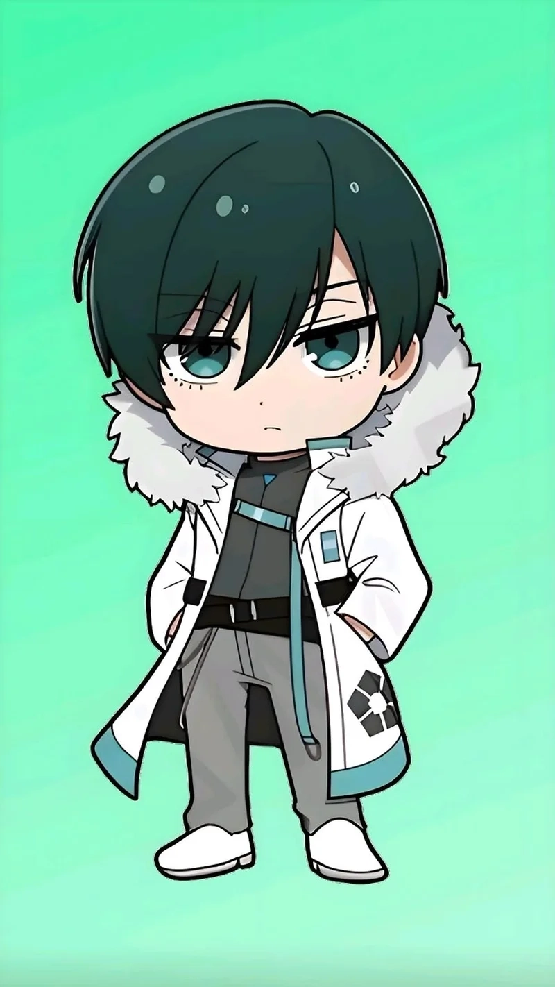 Tải xuống miễn phí itoshi rin chibi png với nền trong suốt tiện lợi