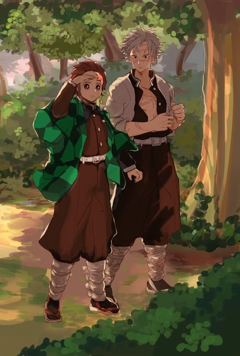 Hành trình cảm xúc cùng sanemi x tanjiro