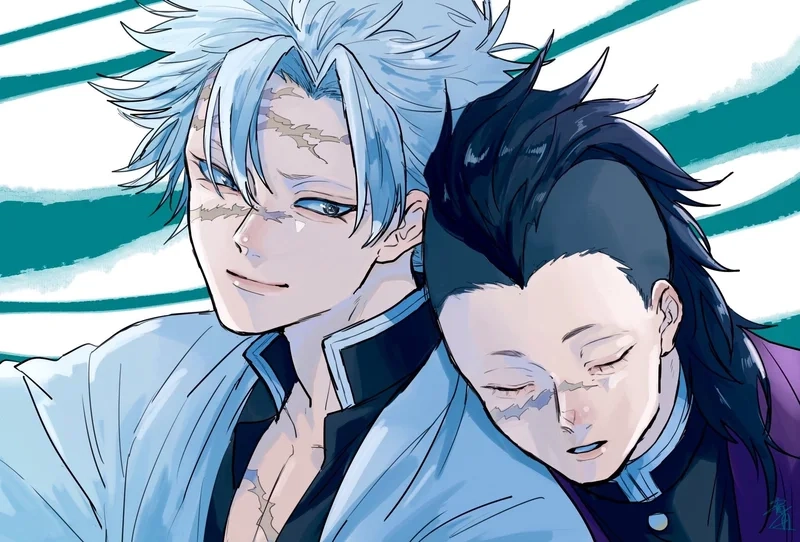 Ngẫu hứng và tình cảm cùng sanemi x genya