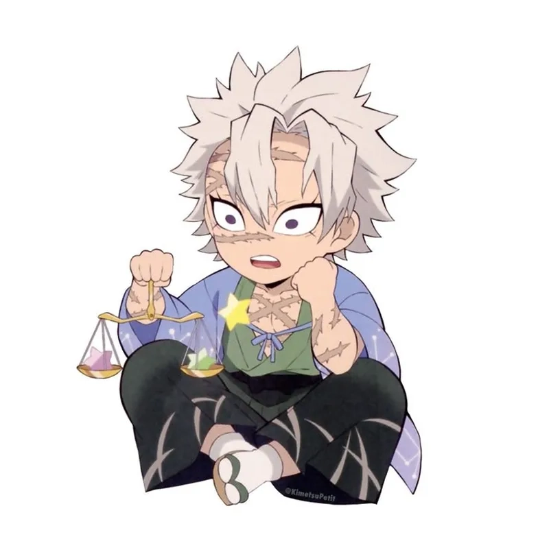 Trọn bộ demon slayer sanemi chibi dành riêng cho fan Nhật Bản