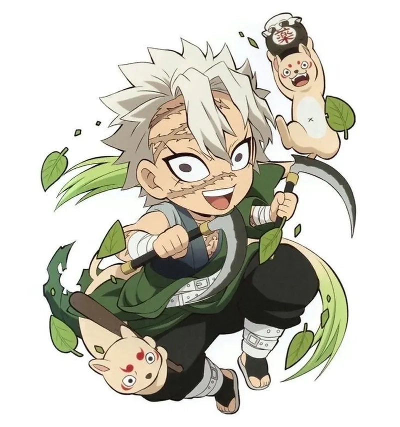 Hình nền sanemi chibi wallpaper đẹp lung linh cho điện thoại