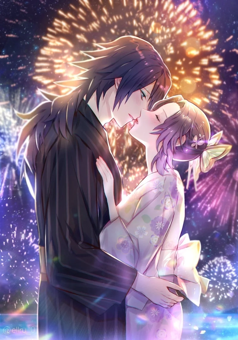 Cuộc gặp gỡ bất ngờ shinobu kochou x giyuu đầy cảm xúc