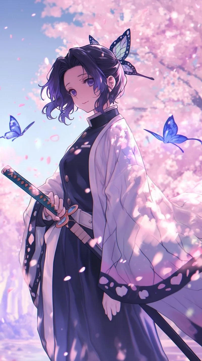 Thả tim cho hình shinobu đầy cá tính