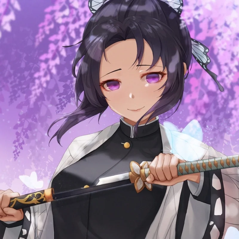 Không thể bỏ qua ảnh shinobu cute siêu dễ thương