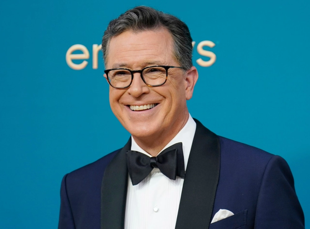 Người dẫn chương trình Stephen Colbert biểu tượng talk show Mỹ
