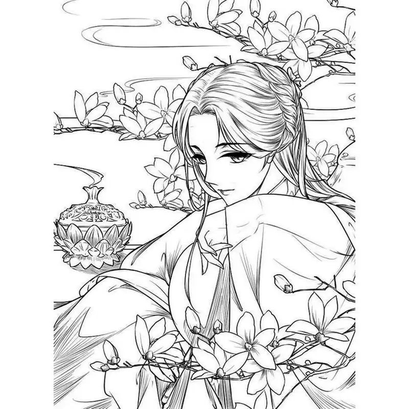 Tranh tô màu anime là như thế nào