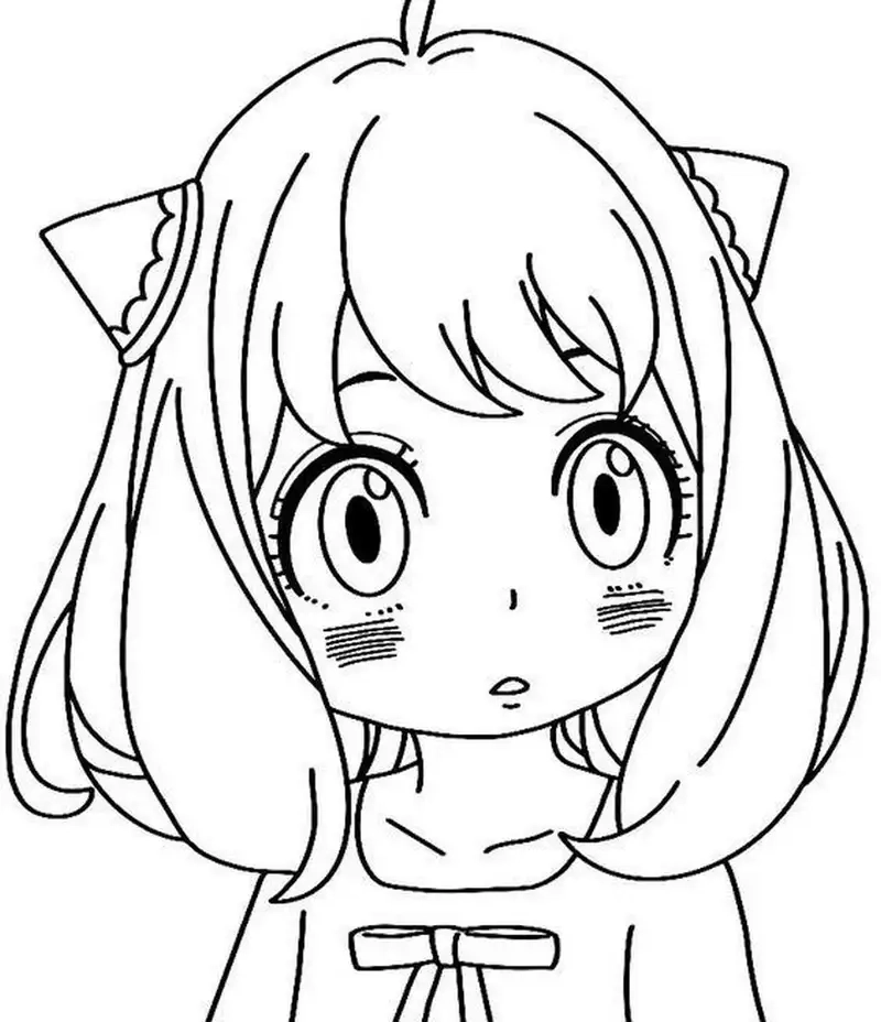 Tranh tô màu anime chibi dễ thương cho mọi lứa tuổi