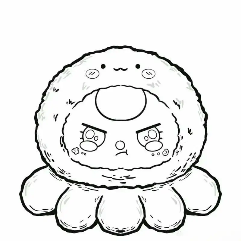 Tranh tô màu baby three là như thế nào