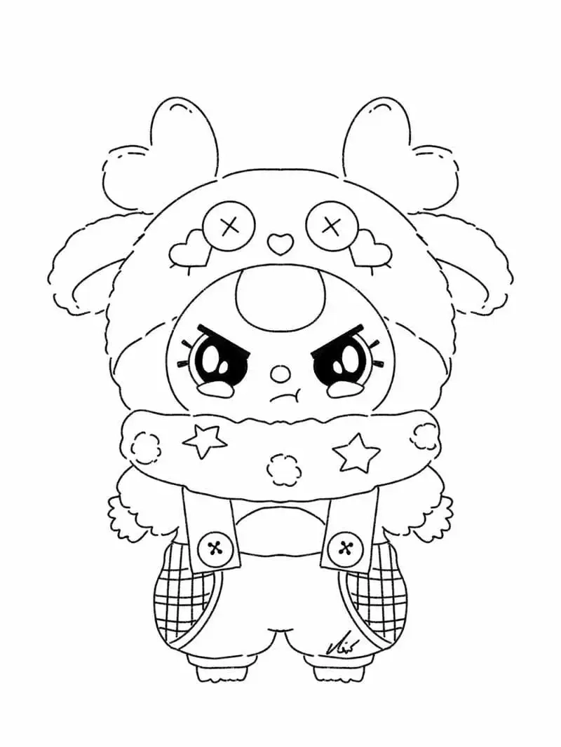 Tranh tô màu baby three hải sản cho bé khám phá thế giới đại dương