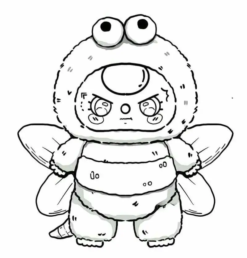 Tưng bừng lễ hội với tranh tô màu baby three giáng sinh