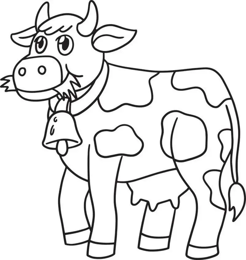 Khơi dậy sáng tạo với bé tô màu con bò dễ thương