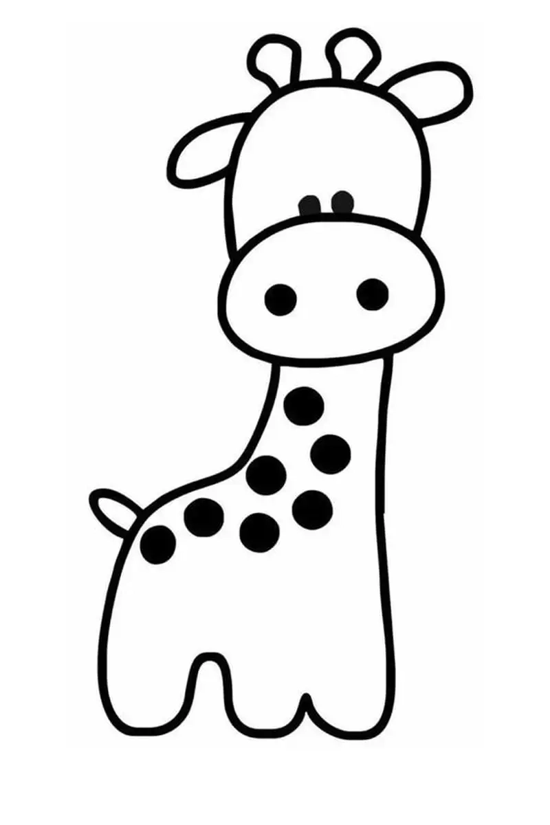 Hình ảnh con hươu cao cổ là như thế nào