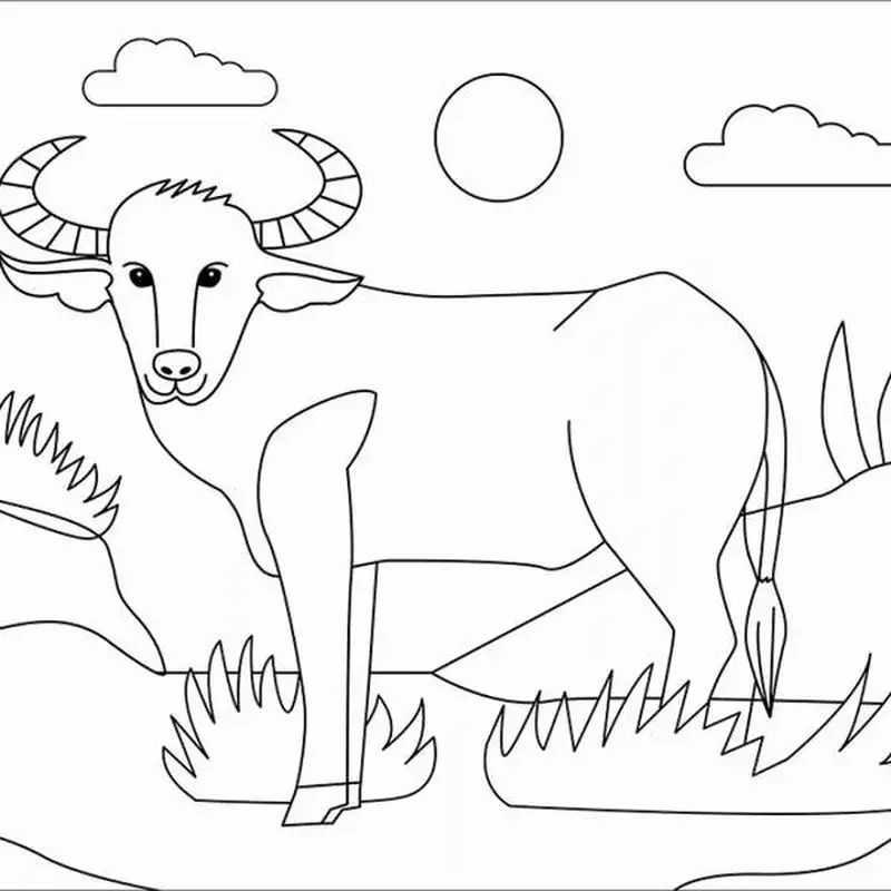 Tải ngay in tranh tô màu con vật cho bé cho giờ chơi thêm vui
