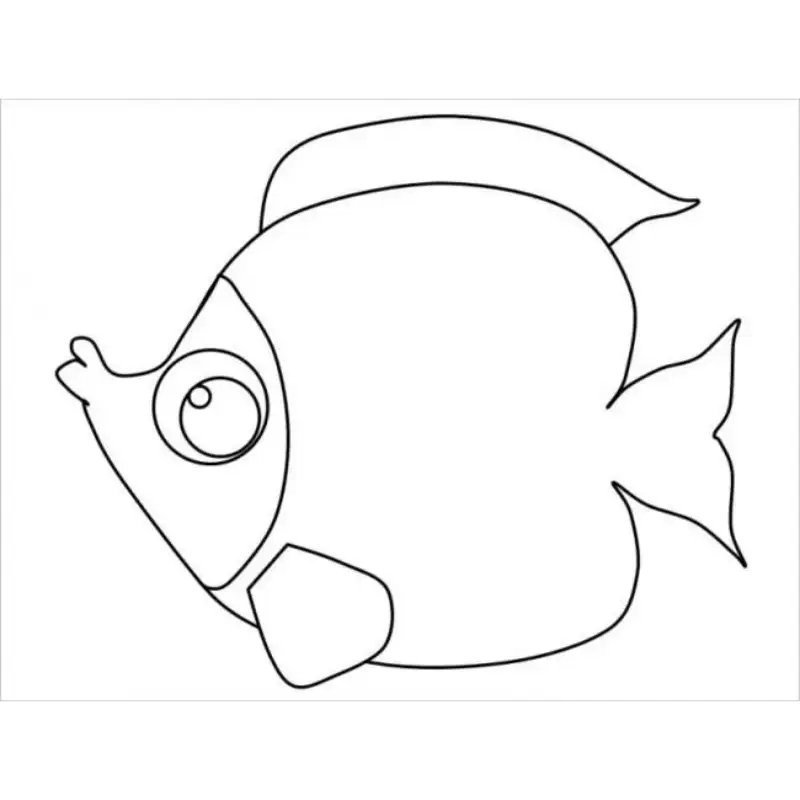 Tô màu các con vật sống dưới nước giúp bé phát triển kỹ năng tay mắt