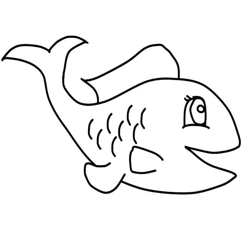 Hình ảnh vẽ các con vật sống dưới nước phong phú nhiều loài biển