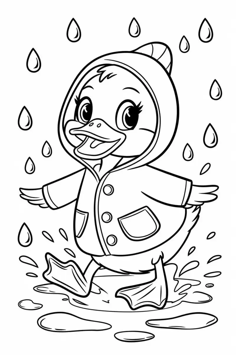 Bé sẽ thích tranh tô màu con vịt donald rực rỡ sắc màu