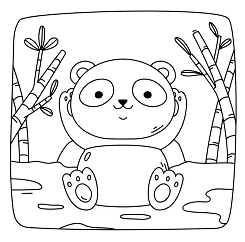 Bé tô màu con gấu phát triển sự sáng tạo và tư duy