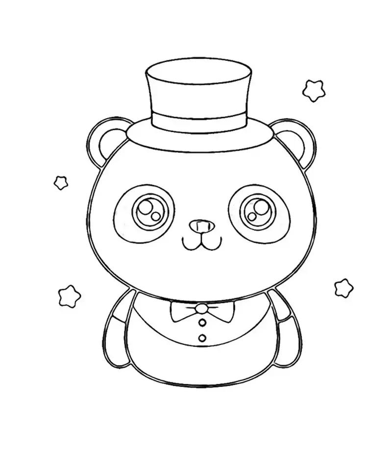 Gấu tô màu giúp bé rèn luyện sự khéo léo và sáng tạo