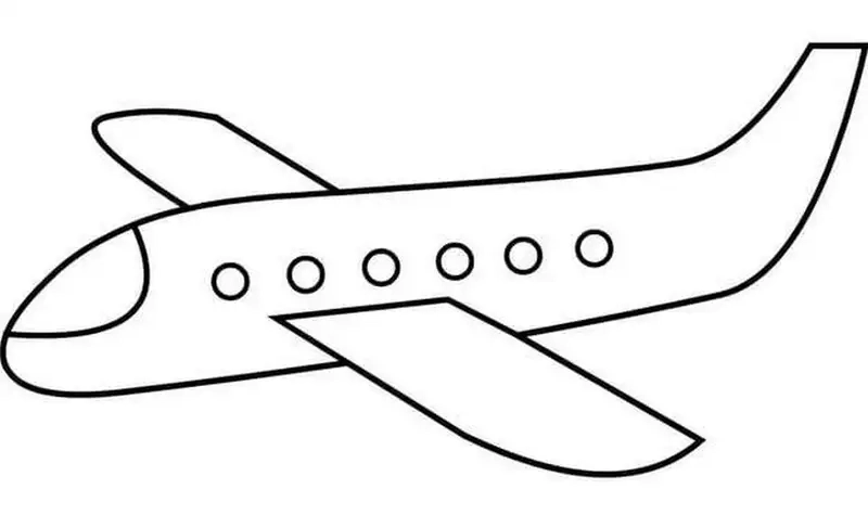 Học màu sắc qua tranh tô màu máy bay siêu đẳng