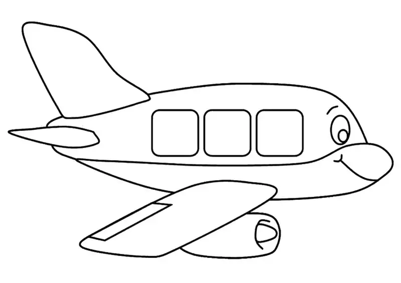 Phát triển sáng tạo với bé tập tô máy bay