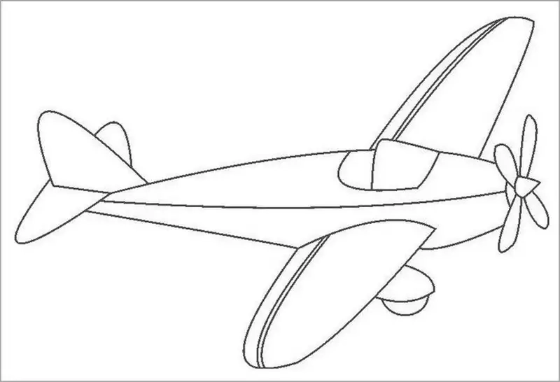 Hướng dẫn dễ hiểu về cách tô màu máy bay cho bé