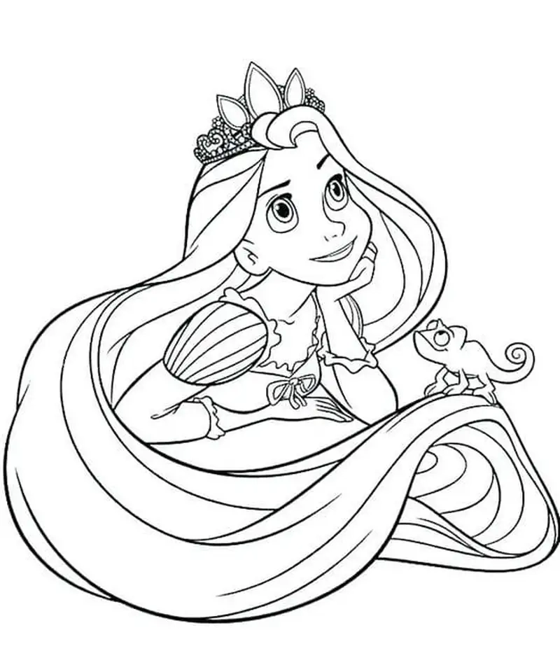 Download tranh tô màu nàng tiên cá miễn phí cho bé sáng tạo