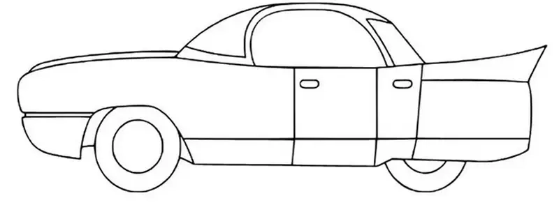 In tranh tô màu ô tô dễ in nhanh chóng tại nhà