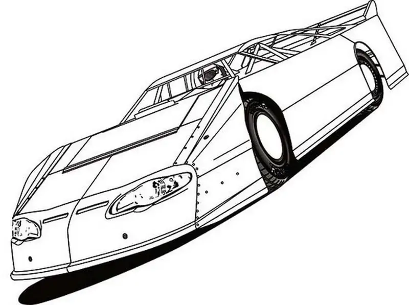 Tranh tô màu ô tô cho bé vui chơi phát triển tư duy