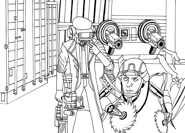 Khám phá tivi tivi tranh tô màu titan cameraman v2 vui nhộn