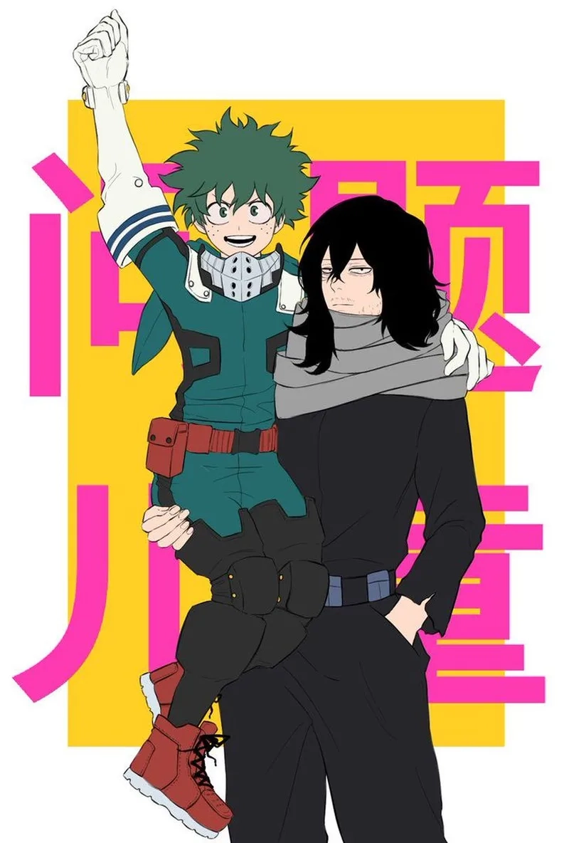Khi mha aizawa x deku hợp sức mọi chuyện trở nên thú vị
