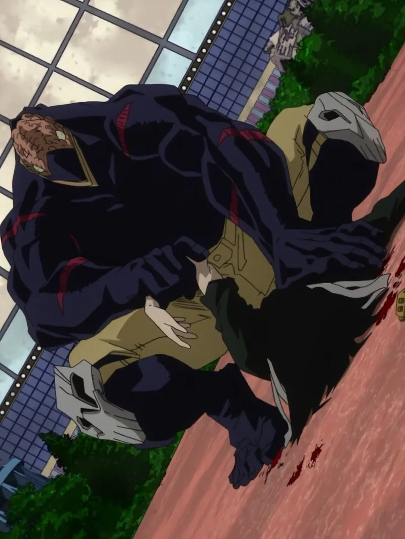 Sức mạnh phi thường trong mha all might vs nomu