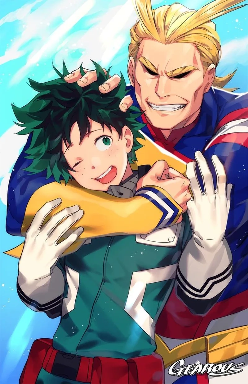 Khám phá sức mạnh tuyệt vời của all might x izuku