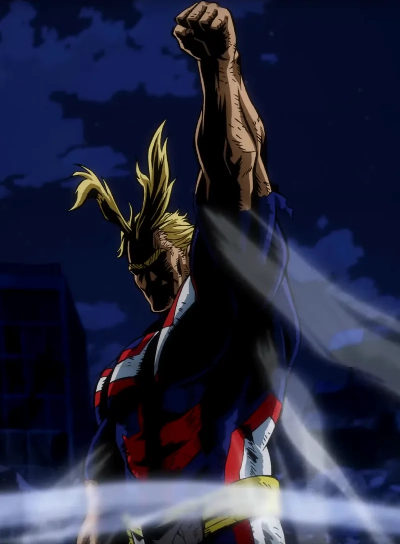 Khám phá sức mạnh all might boku no hero academia hôm nay