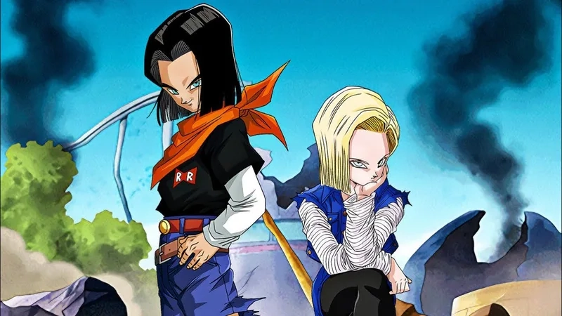 Khi Android 18 kết hợp cùng Android 17 android 18 + android 17