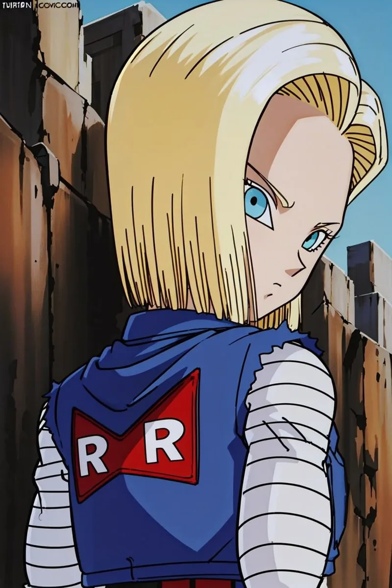 Hình nền sắc nét cùng dragon ball android 18