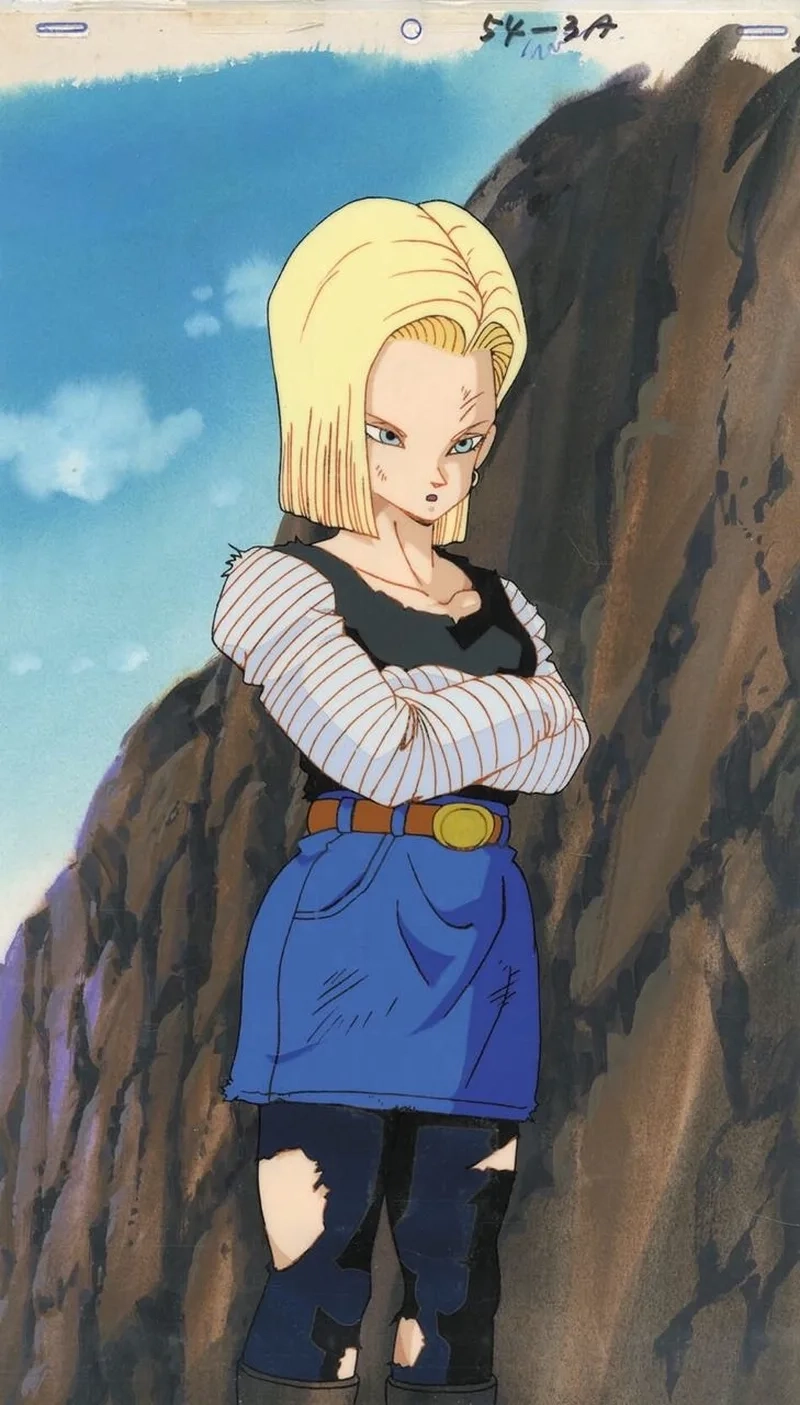 Hình ảnh tuyệt đẹp của android 18 image