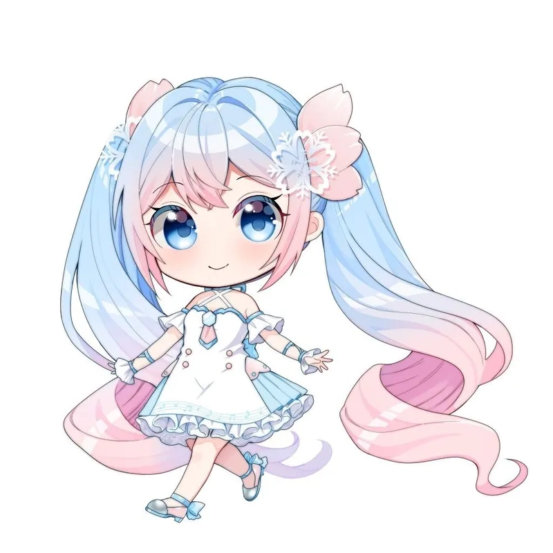 Bộ sưu tập hình anime cute chibi khiến fan mê mẩn