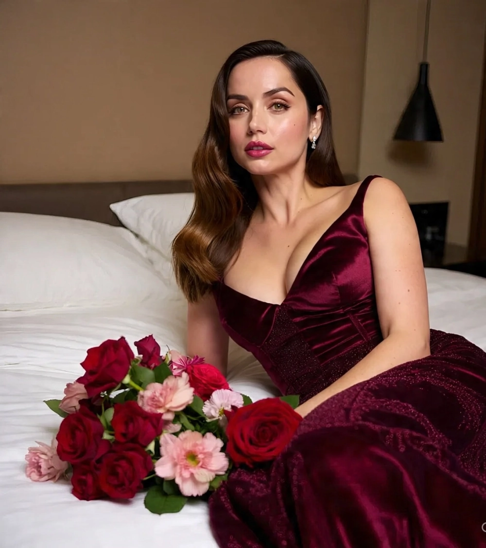 Ảnh gái Tây quyến rũ với ánh mắt sâu thẳm, đầy lôi cuốn